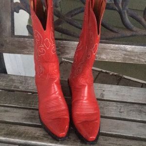 1883 Lucchese Tristan red Boots